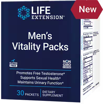 Life Extension Men’s Vitality Packs | 30 packets