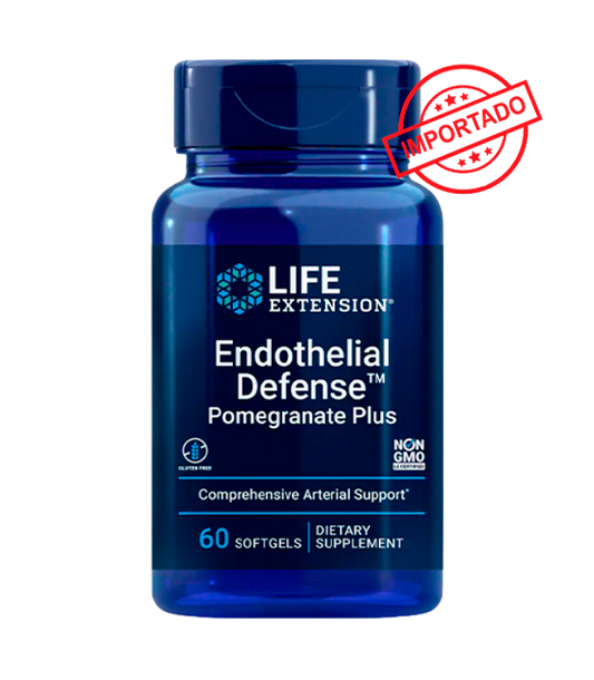 Life Extension Endothelial Defense Pomegranate Plus | 60 softgels