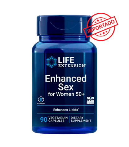 Life Extension Enhanced Sex for Women 50+ | 90 vegetarian capsules