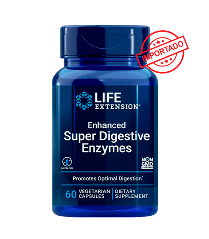 Life Extension Enhanced Super Digestive Enzymes | 60 vegetarian capsules