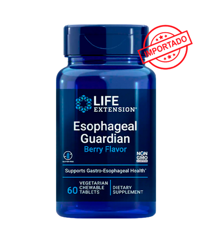 Life Extension Esophageal Guardian (Berry) | 60 vegetarian chewable tablets