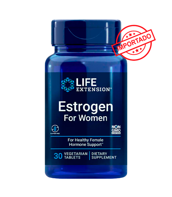 Life Extension Estrogen For Women | 30 vegetarian tablets