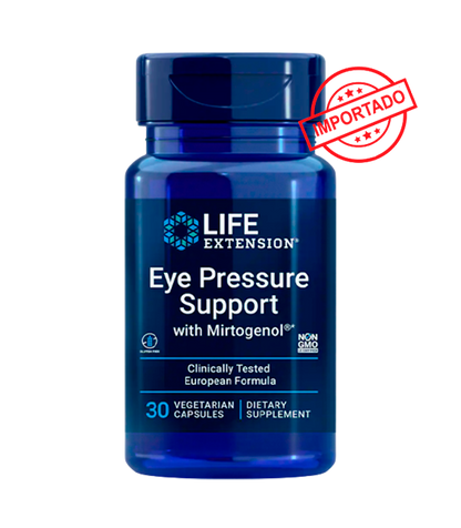 Life Extension Eye Pressure Support with Mirtogenol | 30 vegetarian capsules