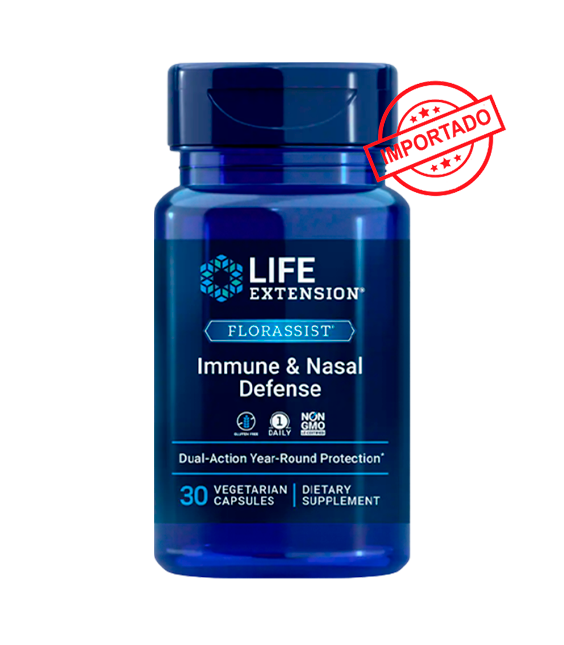 Life Extension FLORASSIST Immune & Nasal Defense | 30 vegetarian capsules