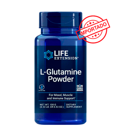 Life Extension L-Glutamine Powder | 100 grams