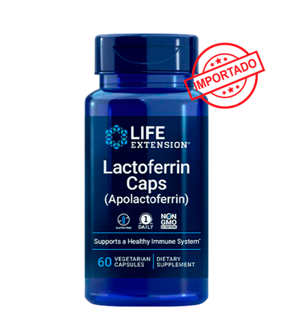Life Extension Lactoferrin Caps | 60 vegetarian capsules