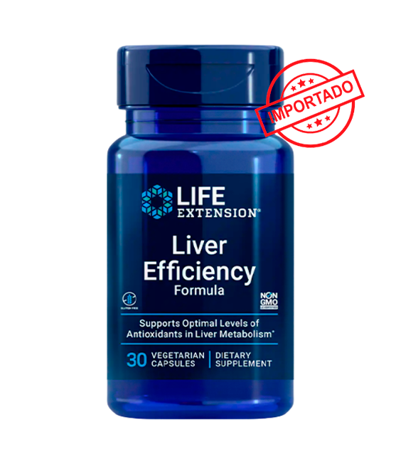 Life Extension Liver Efficiency Formula | 30 vegetarian capsules