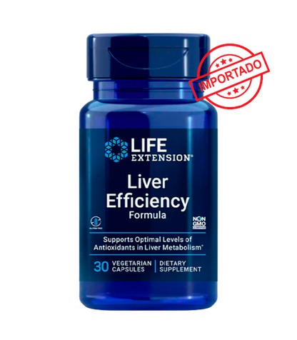 Life Extension Liver Efficiency Formula | 30 vegetarian capsules