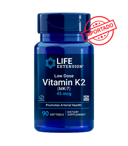 Life Extension Low Dose Vitamin K2 | 45 mcg, 90 softgels