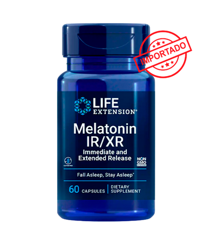 Life Extension Melatonin IR/XR | 60 capsules