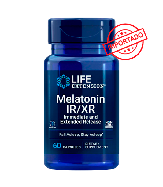 Life Extension Melatonin IR/XR | 60 capsules