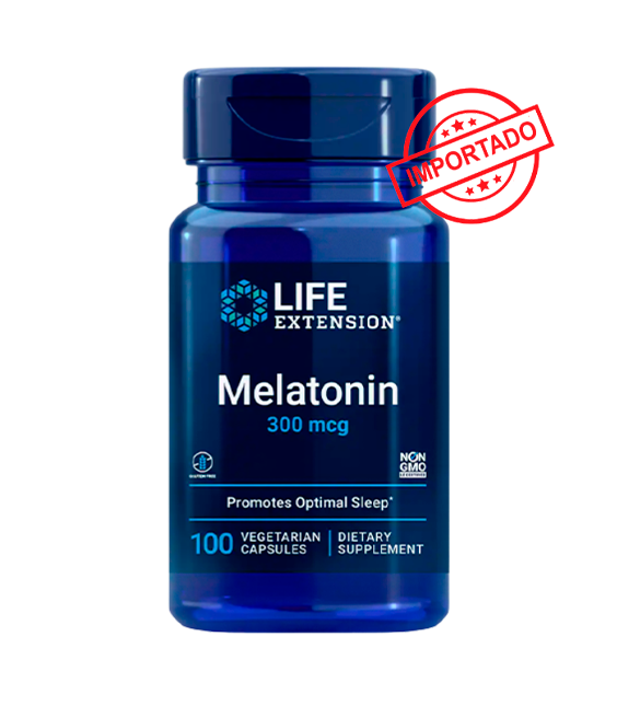 Life Extension Melatonin | 300 mcg, 100 vegetarian capsules