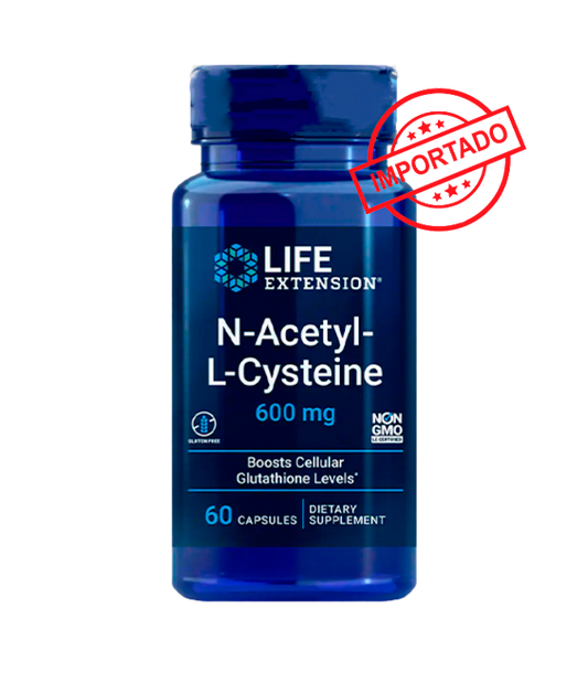 Life Extension N-Acetyl-L-Cysteine (NAC) | 600 mg, 60 capsules