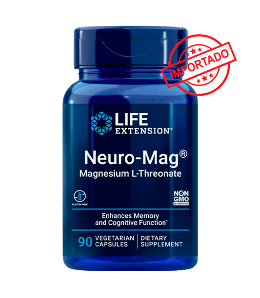 Life Extension Neuro-Mag Magnesium L-Threonate | 90 vegetarian capsules