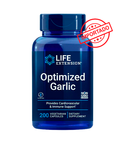 Life Extension Optimized Garlic | 200 vegetarian capsules