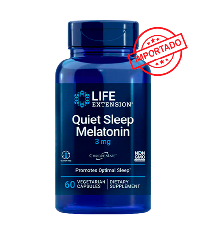 Life Extension Quiet Sleep Melatonin | 3 mg, 60 vegetarian capsules