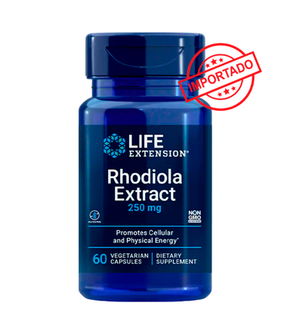 Life Extension Rhodiola Extract | 250 mg, 60 vegetarian capsules