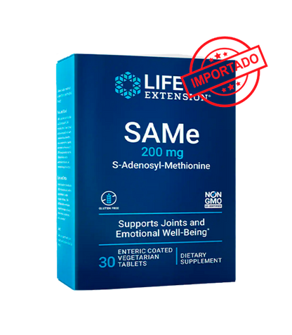 Life Extension SAMe | 200 mg, 30 enteric coated vegetarian tablets