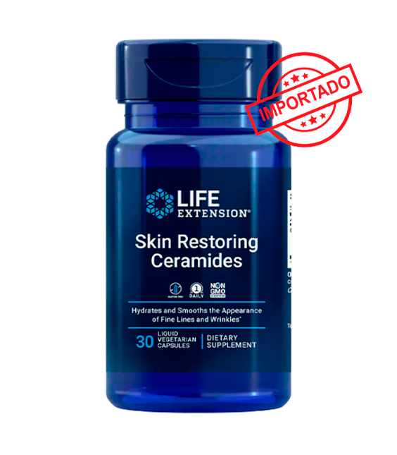 Life Extension Skin Restoring Ceramides | 30 liquid vegetarian capsules