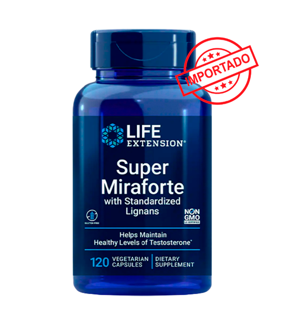 Life Extension Super Miraforte with Standardized Lignans | 120 vegetarian capsules