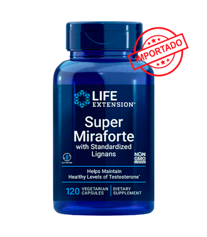 Life Extension Super Miraforte with Standardized Lignans | 120 vegetarian capsules