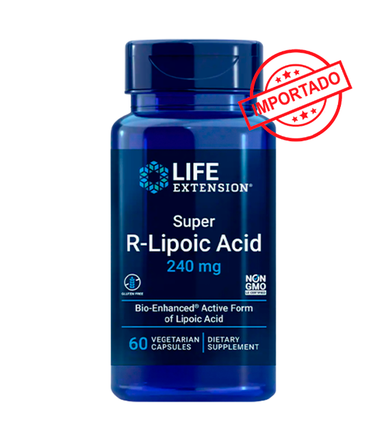 Life Extension Super R-Lipoic Acid | 240 mg, 60 vegetarian capsules
