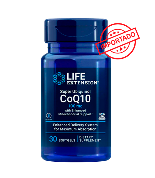 Life Extension Super Ubiquinol CoQ10 with Enhanced Mitochondrial Support | 100 mg, 30 softgels
