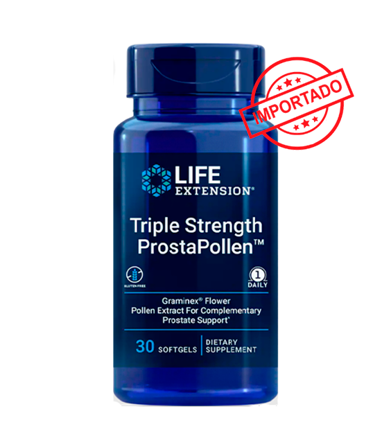 Life Extension Triple Strength ProstaPollen | 30 softgels