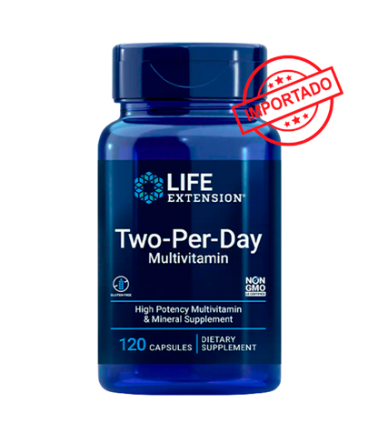 Life Extension Two-Per-Day Multivitamin | 120 capsules
