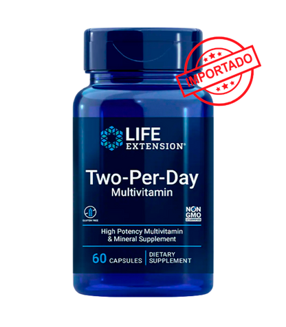 Life Extension Two-Per-Day Multivitamin | 60 capsules