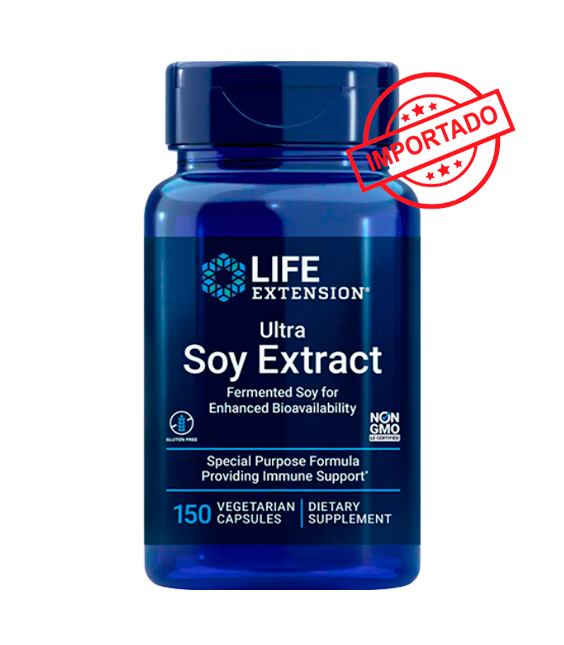 Life Extension Ultra Soy Extract | 60 vegetarian capsules