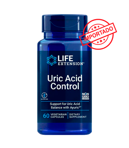 Life Extension Uric Acid Control | 60 vegetarian capsules
