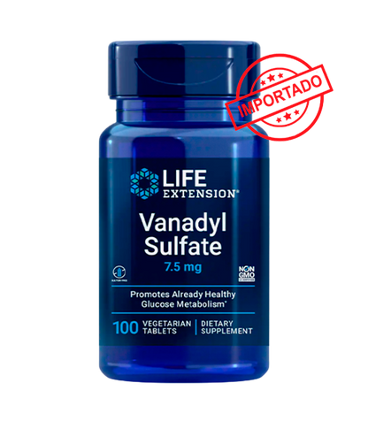 Life Extension Vanadyl Sulfate | 7.5 mg, 100 vegetarian tablets