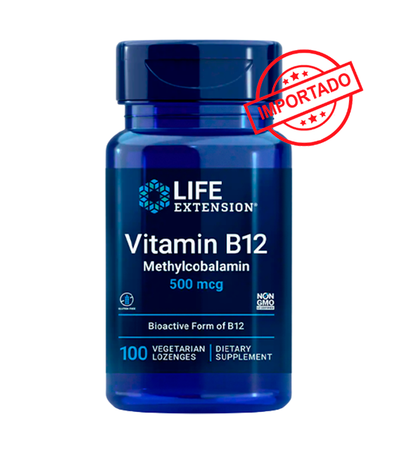 Life Extension Vitamin B12 Methylcobalamin | 500 mcg, 100 vegetarian lozenges
