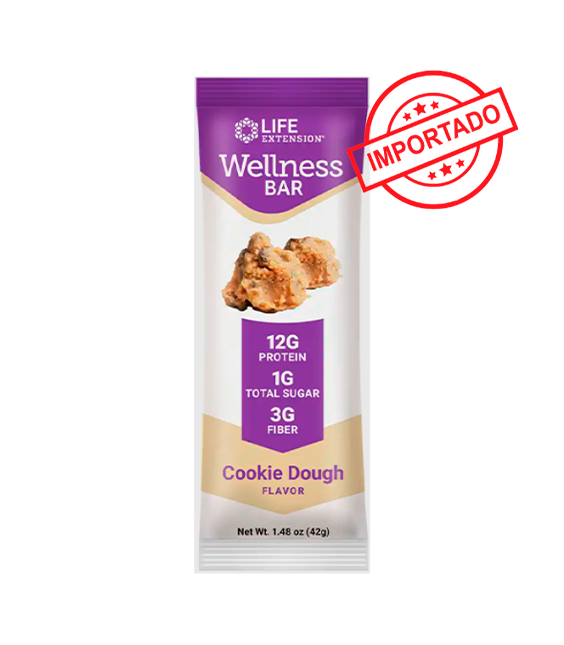 Life Extension Wellness Bar (Cookie Dough) | 45g