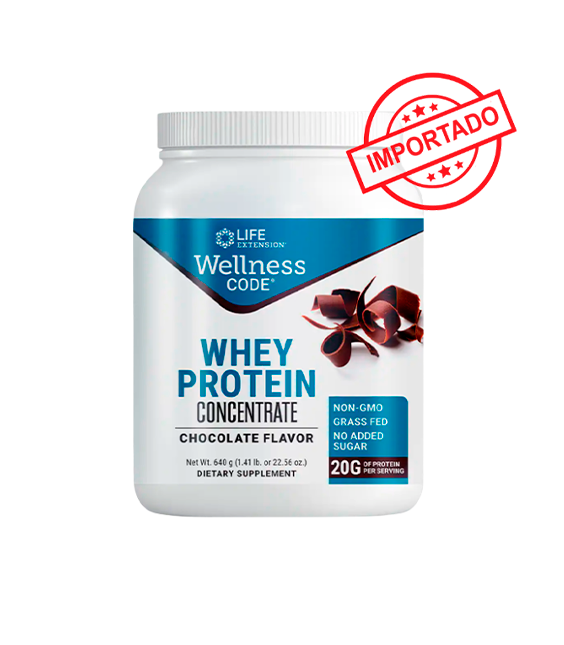 Life Extension Wellness Code Whey Protein Concentrate (Chocolate) | 640g