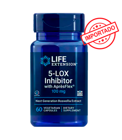 Life Extension 5-LOX Inhibitor with AprèsFlex | 100 mg, 60 vegetarian capsules