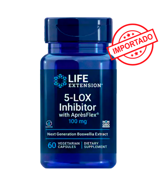 Life Extension 5-LOX Inhibitor with AprèsFlex | 100 mg, 60 vegetarian capsules