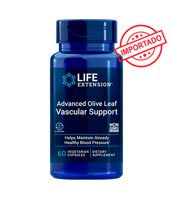 Life Extension Advanced Olive Leaf Vascular Support | 60 vegetarian capsules