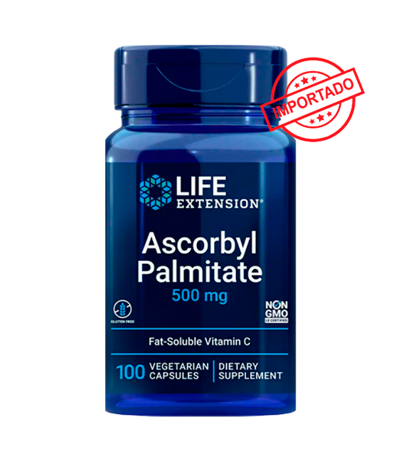 Life Extension Ascorbyl Palmitate | 500 mg, 100 vegetarian capsules
