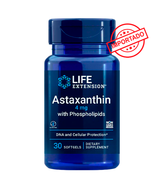 Life Extension Astaxanthin with Phospholipids | 4 mg, 30 softgels