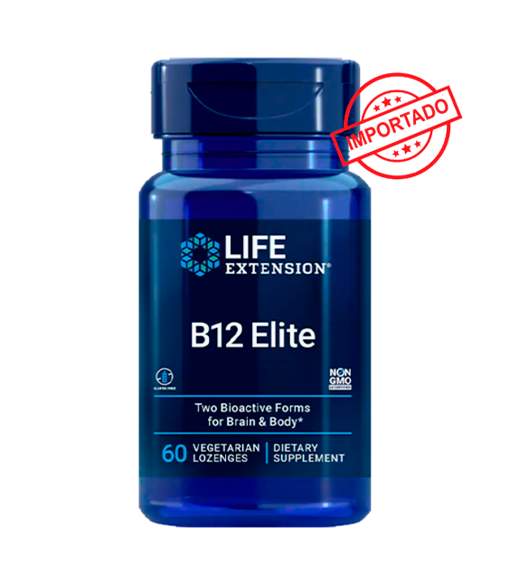 Life Extension B12 Elite | 60 vegetarian lozenges