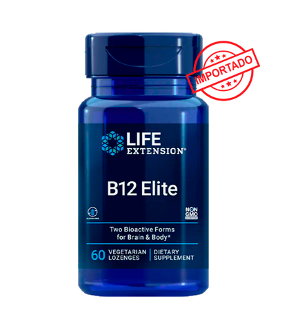 Life Extension B12 Elite | 60 vegetarian lozenges