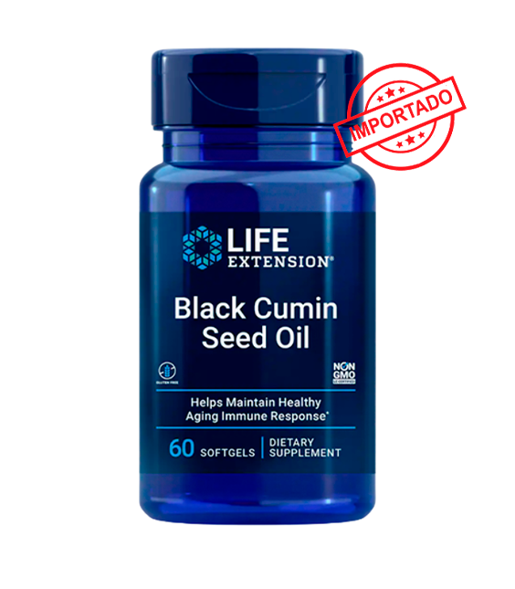 Life Extension Black Cumin Seed Oil | 60 softgels