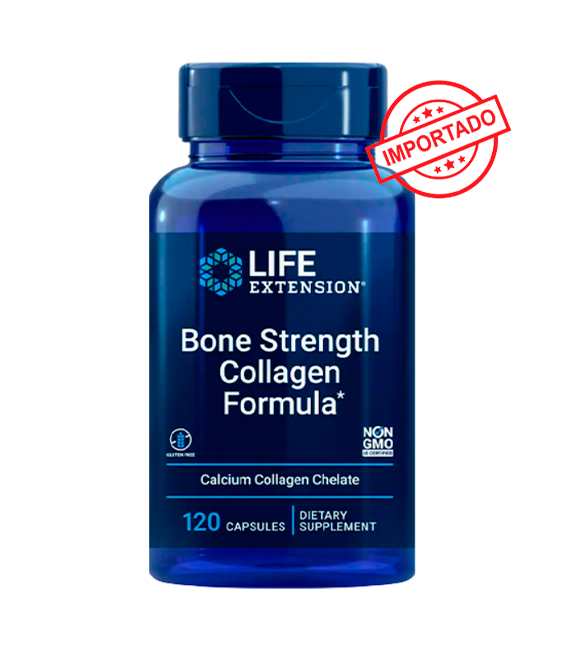 Life Extension Bone Strength Collagen Formula | 120 capsules