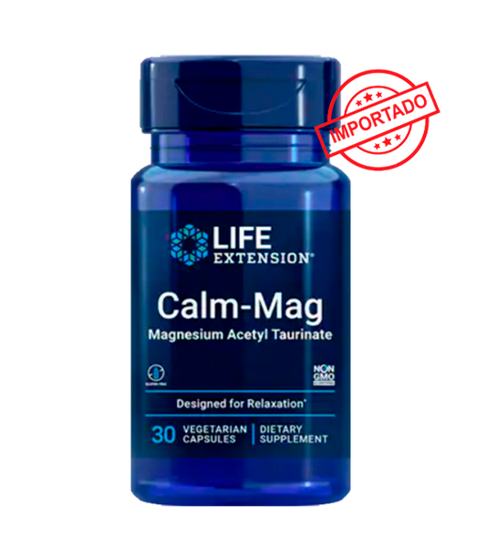 Life Extension Calm-Mag | 30 vegetarian capsules