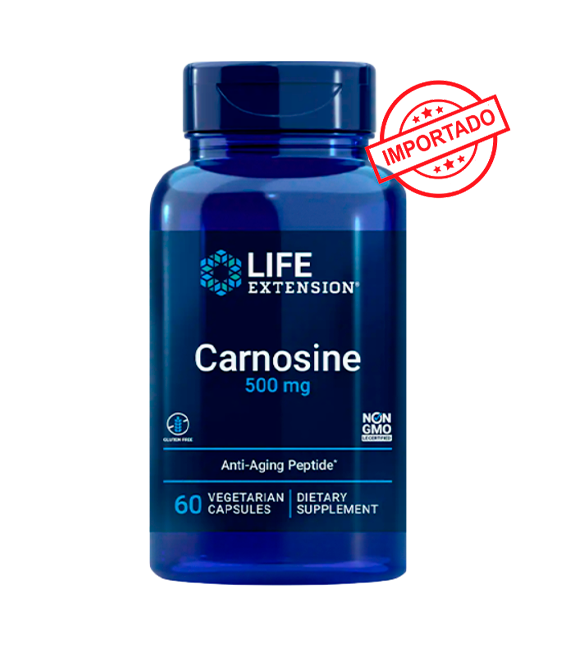 Life Extension Carnosine | 500 mg, 60 vegetarian capsules