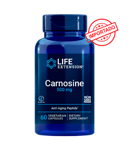Life Extension Carnosine | 500 mg, 60 vegetarian capsules