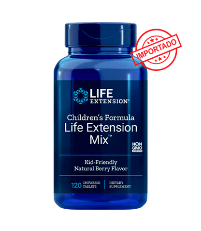 Life Extension Children's Formula Life Extension Mix | 120 chewable tablets