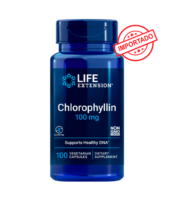 Life Extension Chlorophyllin | 100 mg, 100 vegetarian capsules